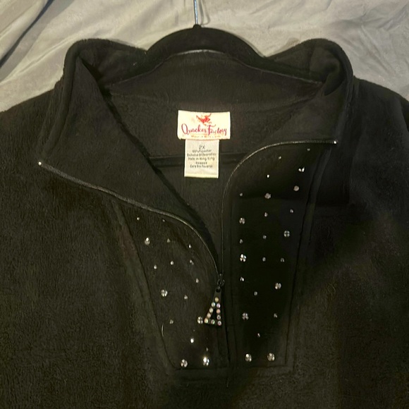 QVC Quacker Factory Fleece Pullover 2X - Picture 1 of 3